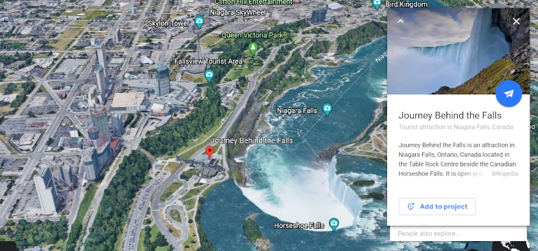 Google Earth - Niagara Falls